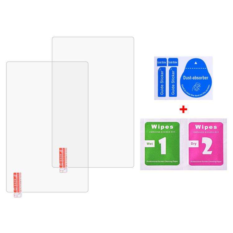 For Lenovo Legion Go S 8.0 inch 2pcs 9H 0.3mm Explosion-proof Tempered Glass Film