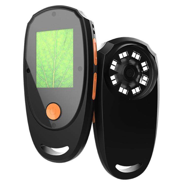 CPL-05-0011 2MP 2 inch HD Screen Handheld Digital Microscope 500X Magnification(Black)