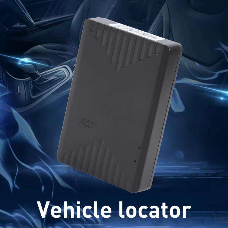 V6A 3000mAh Car 4G GPS WiFi Locator Tracker(Black)