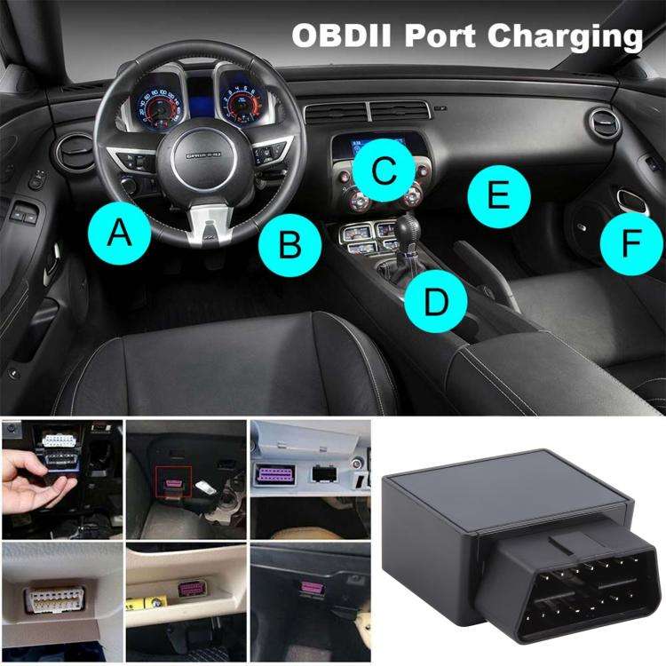 OBD Car 4G GPS Locator Tracker(Black)