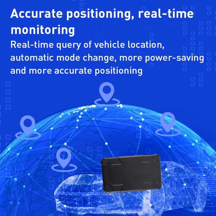 GT18C 10000mAh Car 4G GPS Locator Tracker(Black)
