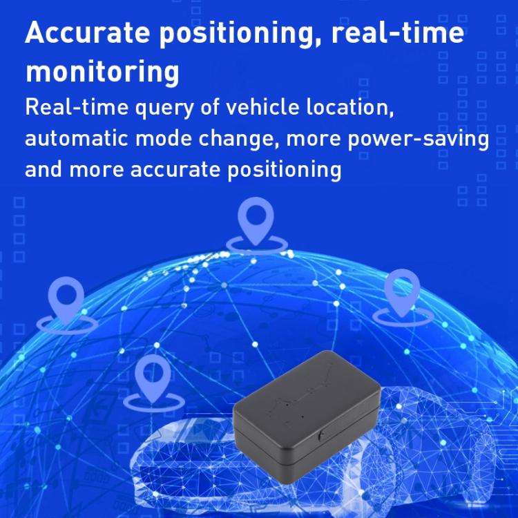 GT63B 3000mAh Car 4G GPS Locator Tracker(Black)