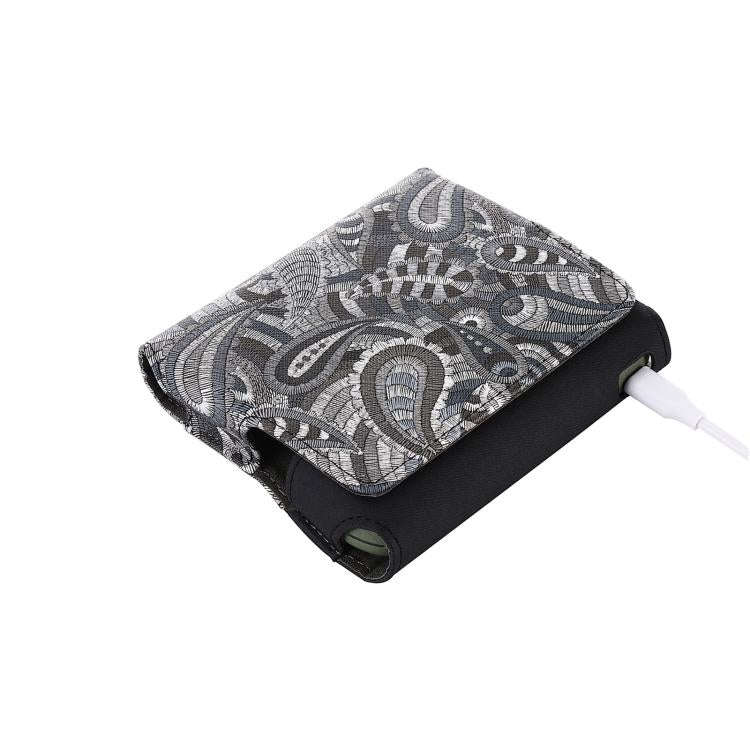 For IQOS ILUMA / ILUMA i / 3 DUO Electronic Cigarette Square Cashew Flower Magnetic Absorption Ba...