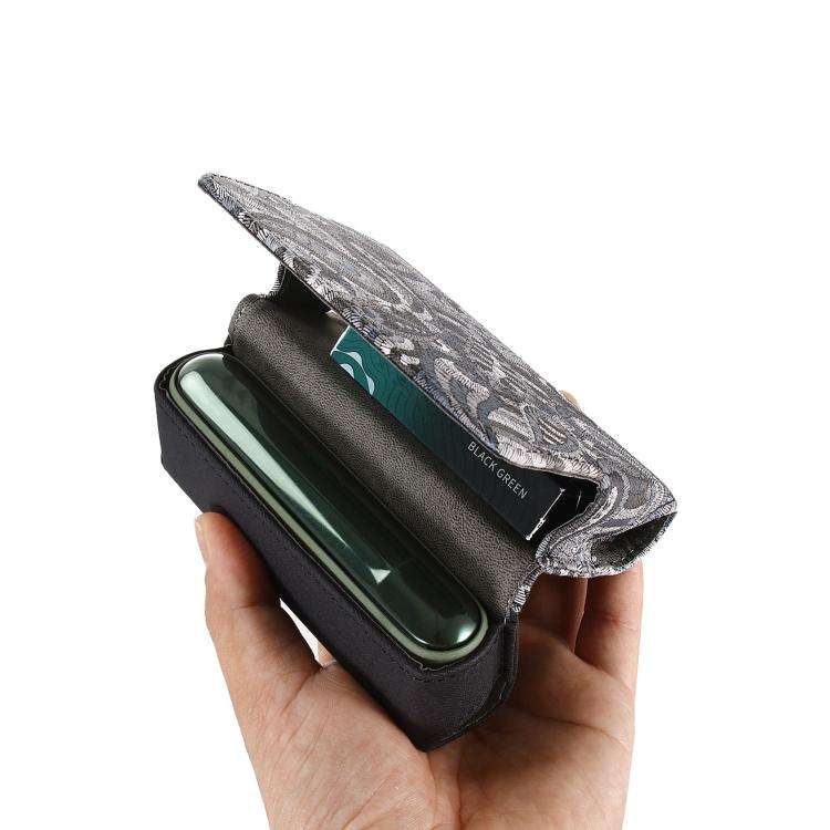 For IQOS ILUMA / ILUMA i / 3 DUO Electronic Cigarette Square Cashew Flower Magnetic Absorption Ba...