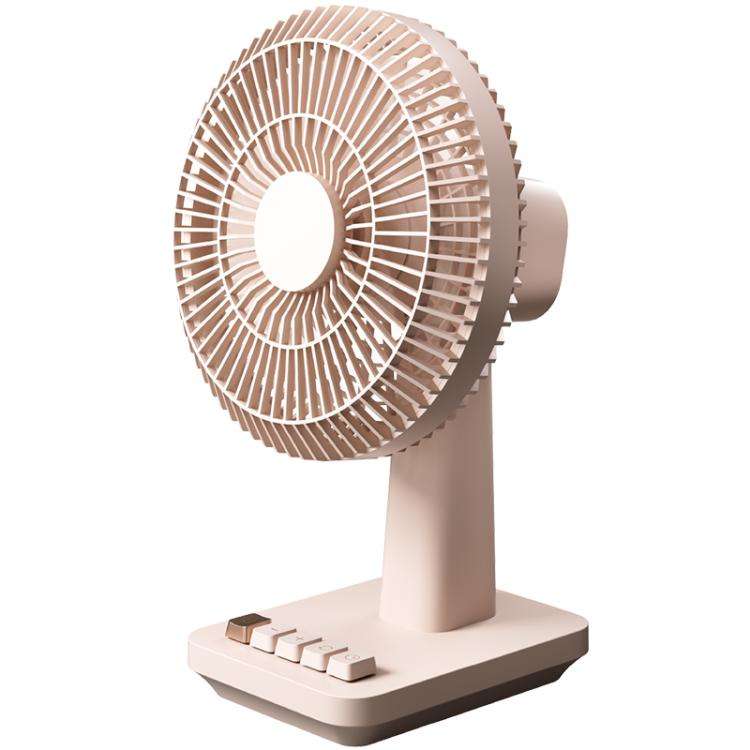 MOMAX IF20L2 Mini Soft Wind Desktop Electric Fan(Gold)