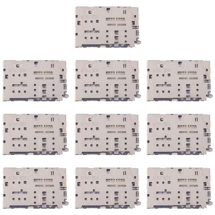 For Galaxy Galaxy A5 2016 SM-A510 10pcs Original SIM + Micro SD Card Reader