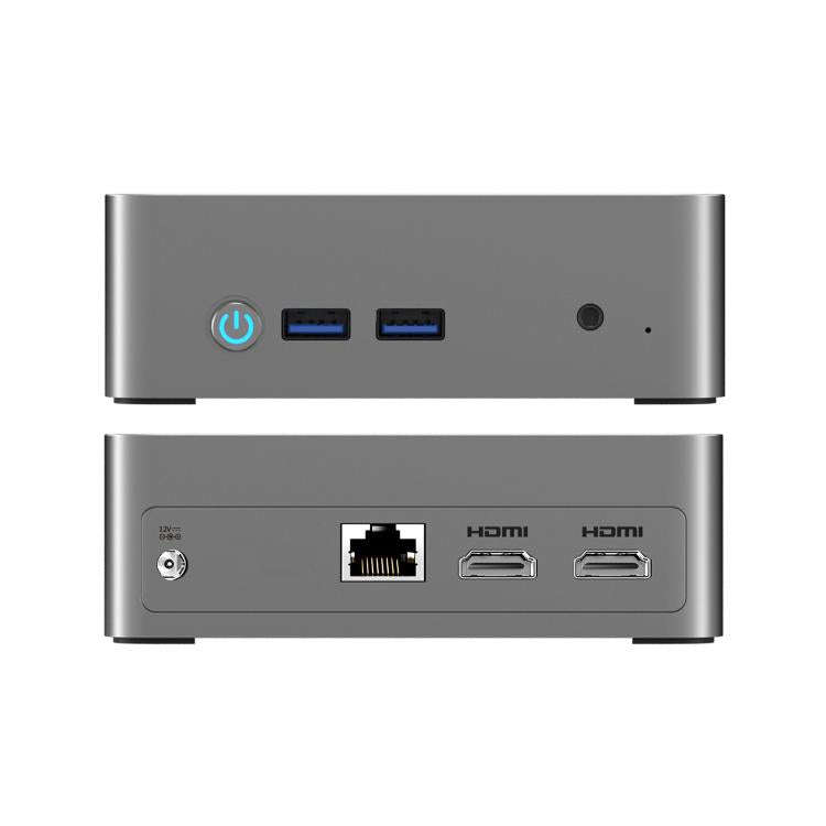BMAX B3 2025 Windows 11 Mini PC, 8GB+256GB, Intel Jasper Lake N5095, Support 2 Monitors Output(EU...