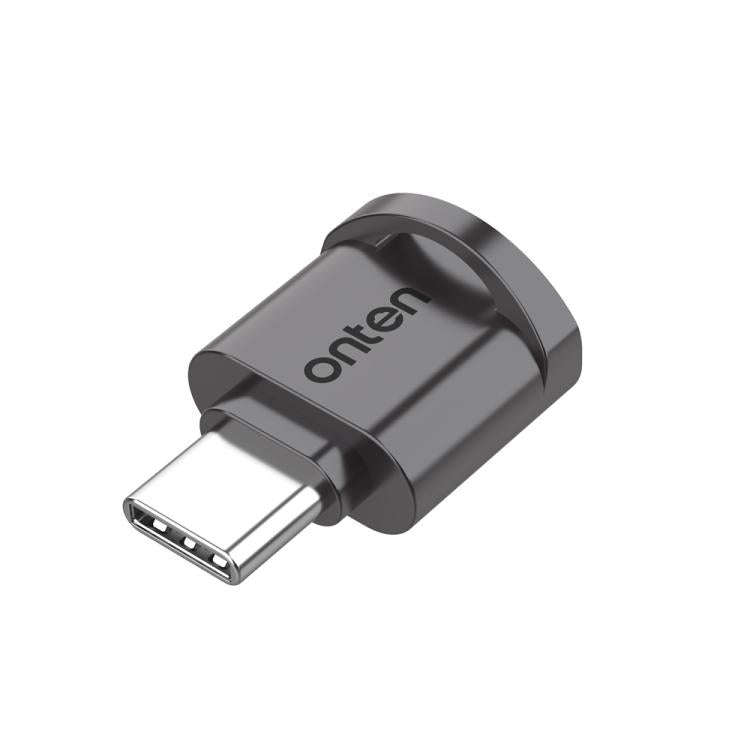 Onten OTN-CR533 Type-C to Micro SD/TF Card Reader(Black)
