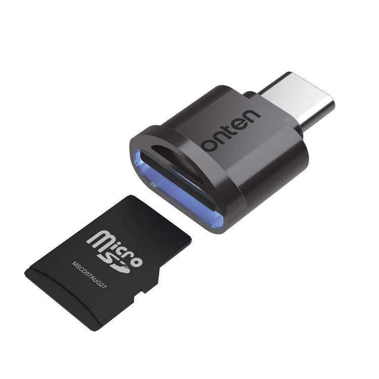 Onten OTN-CR533 Type-C to Micro SD/TF Card Reader(Black)