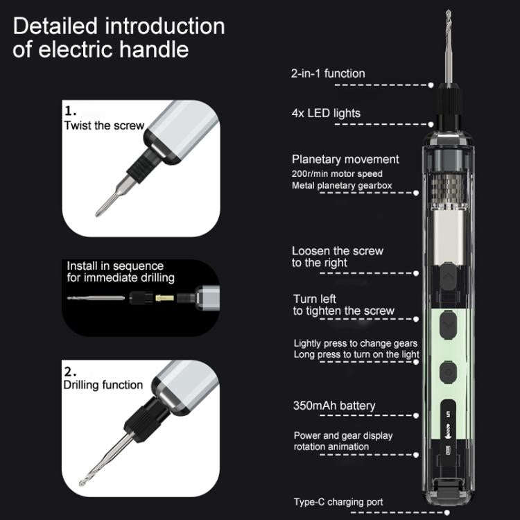 Jiafa 76 in 1 Professional Precision Long Endurance Electric Screwdriver Set