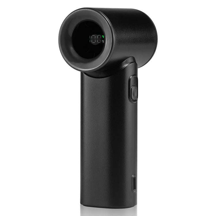 N610 Digital Display High Speed Handheld Fan(Black)