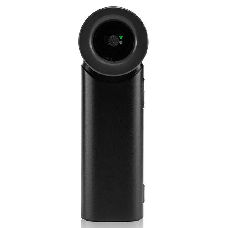 N610 Digital Display High Speed Handheld Fan(Black)