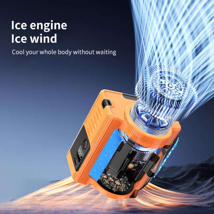 N610Y Waist Hanging High Speed Mini Fan(Green)