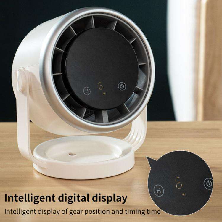 N703 Timed Desktop Air Circulation Electric Fan(White)