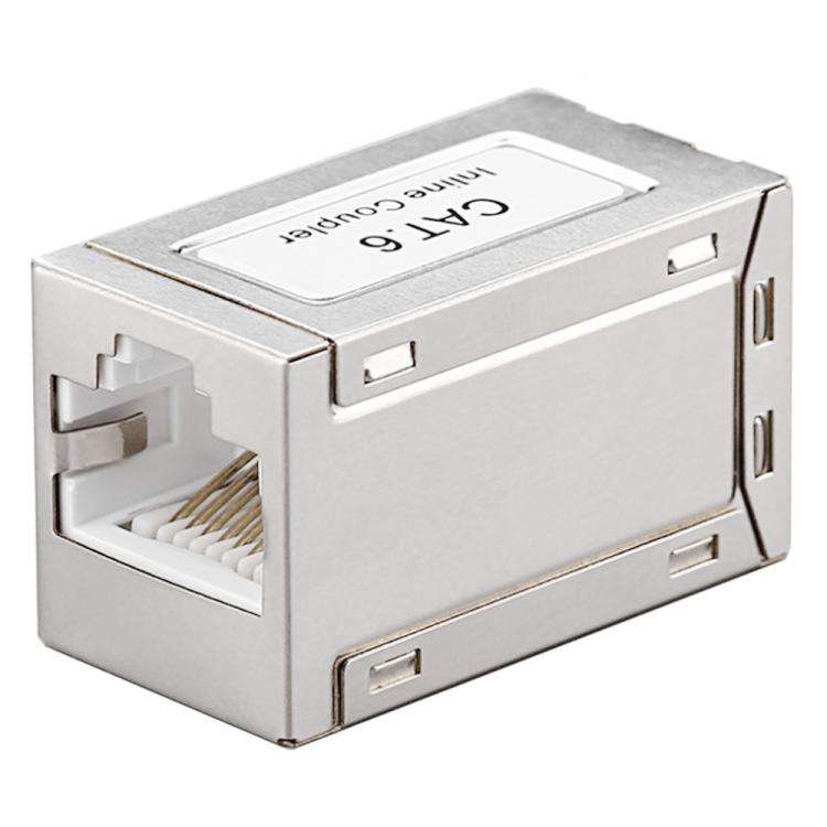 RJ45 Coupler Shielded Ethernet Cable Extender, Model:CAT6