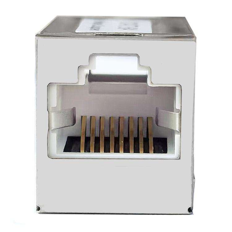 RJ45 Coupler Shielded Ethernet Cable Extender, Model:CAT6A