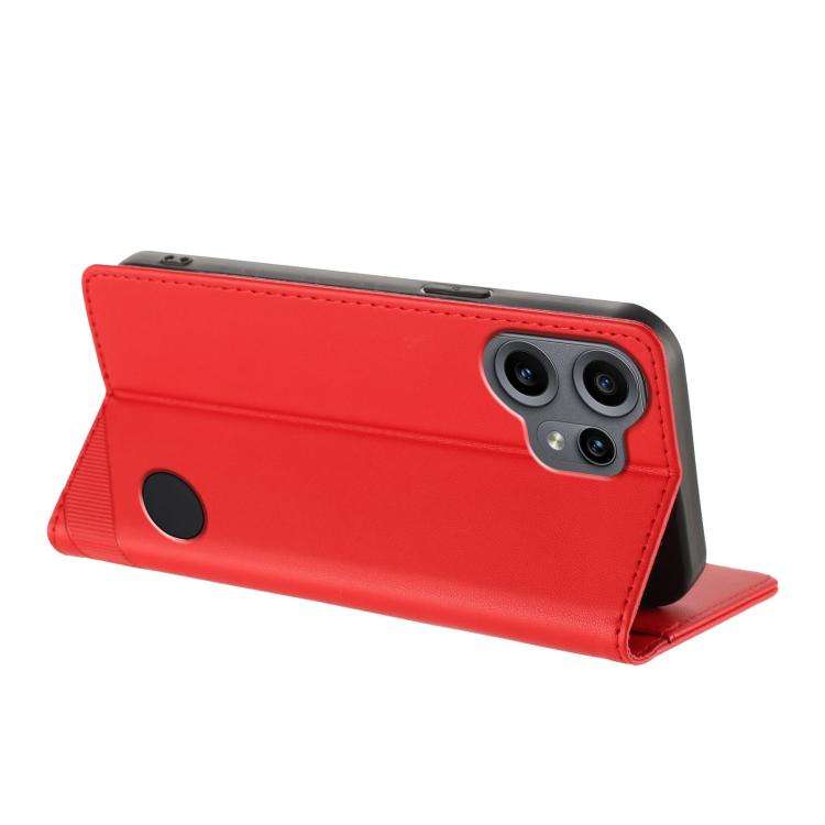 For Nothing CMF Phone 2 Pro Embossed Multi-functional Wallet Retro Leather Phone Case(Red)