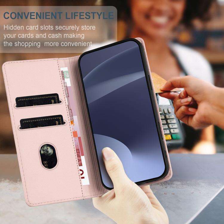For Nothing CMF Phone 2 Pro Embossed Multi-functional Wallet Retro Leather Phone Case(Pink)