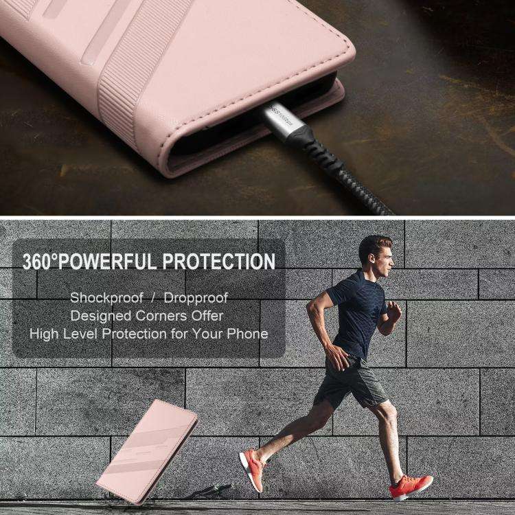For Nothing CMF Phone 2 Pro Embossed Multi-functional Wallet Retro Leather Phone Case(Pink)
