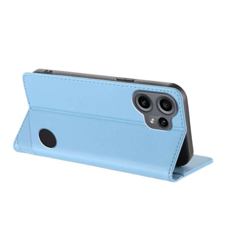For Nothing CMF Phone 2 Pro Embossed Multi-functional Wallet Retro Leather Phone Case(Light Blue)