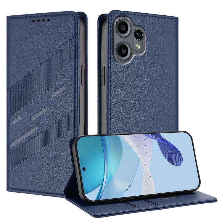For Nothing CMF Phone 2 Pro Embossed Multi-functional Wallet Retro Leather Phone Case(Dark Blue)