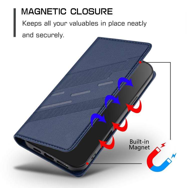For Nothing CMF Phone 2 Pro Embossed Multi-functional Wallet Retro Leather Phone Case(Dark Blue)