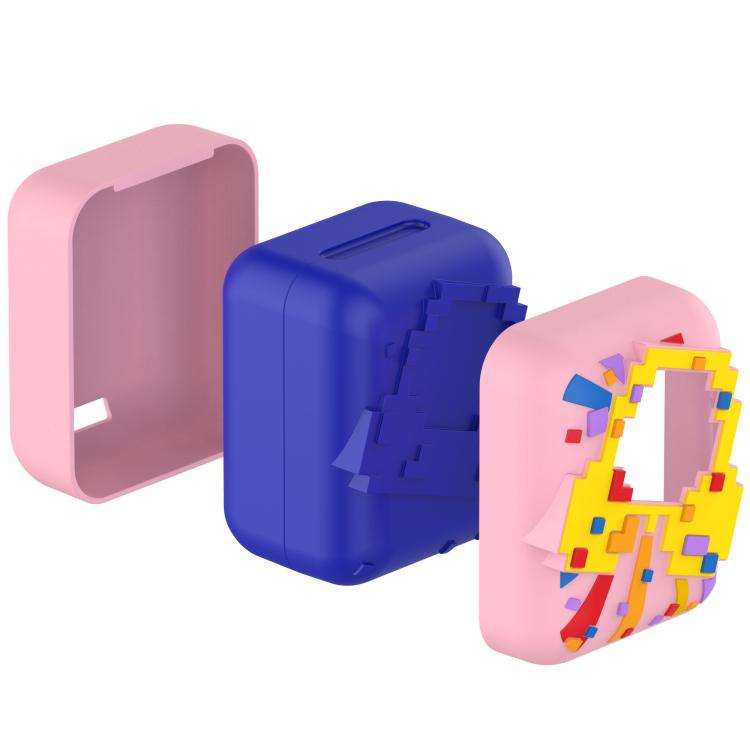 For Bitzee Disney Interactive Toy Digital Pet Silicone Protective Case(Pink)