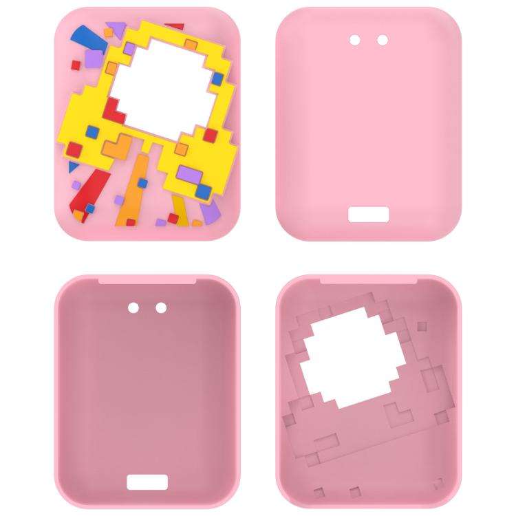 For Bitzee Disney Interactive Toy Digital Pet Silicone Protective Case(Pink)