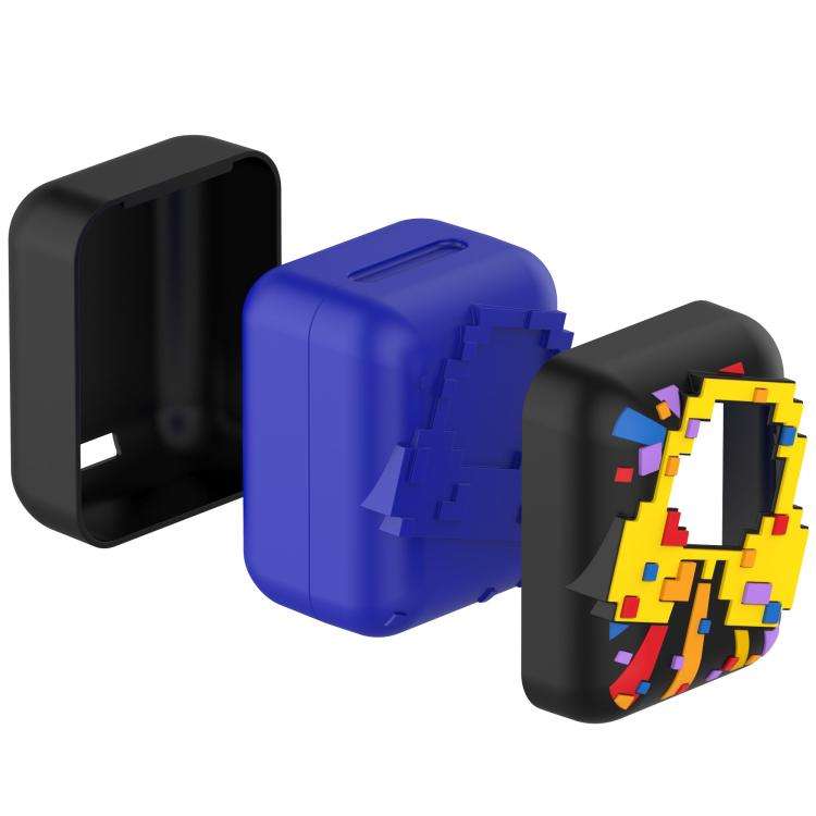 For Bitzee Disney Interactive Toy Digital Pet Silicone Protective Case(Black)