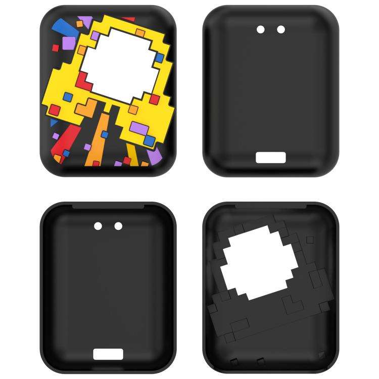 For Bitzee Disney Interactive Toy Digital Pet Silicone Protective Case(Black)