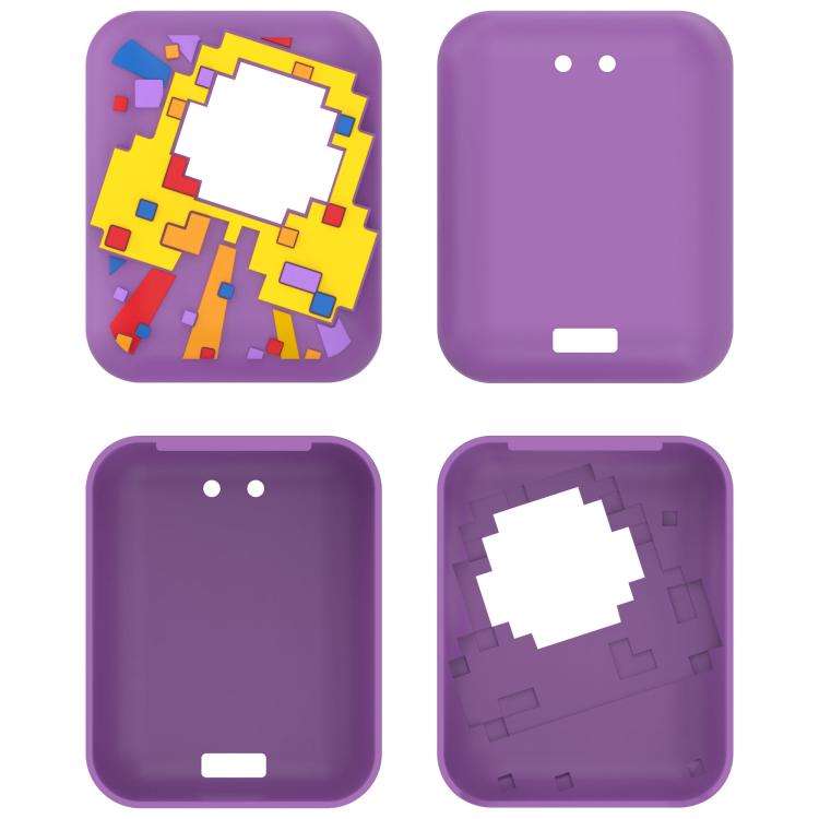 For Bitzee Disney Interactive Toy Digital Pet Silicone Protective Case(Purple)