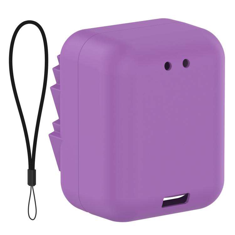 For Bitzee Disney Interactive Toy Digital Pet Silicone Protective Case(Purple)