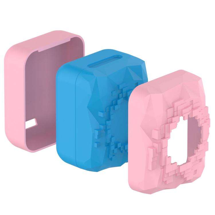 For Bitzee Magicals Interactive Toy Digital Pet Silicone Protective Case(Pink)
