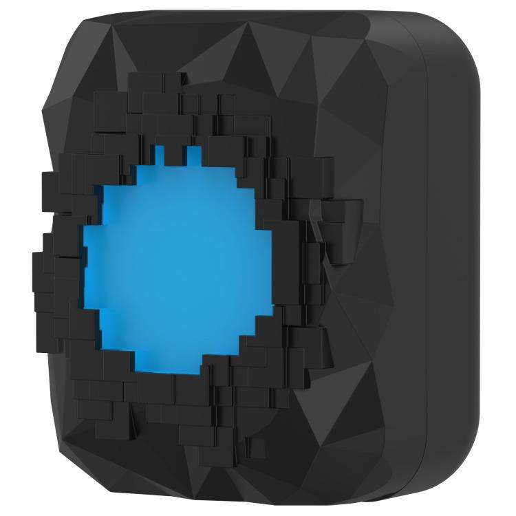 For Bitzee Magicals Interactive Toy Digital Pet Silicone Protective Case(Black)