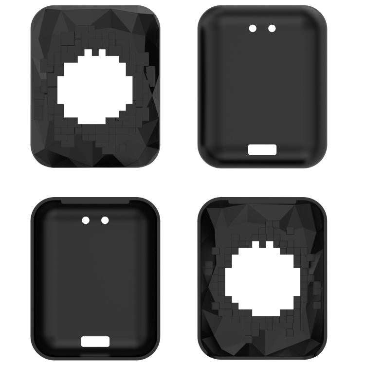 For Bitzee Magicals Interactive Toy Digital Pet Silicone Protective Case(Black)