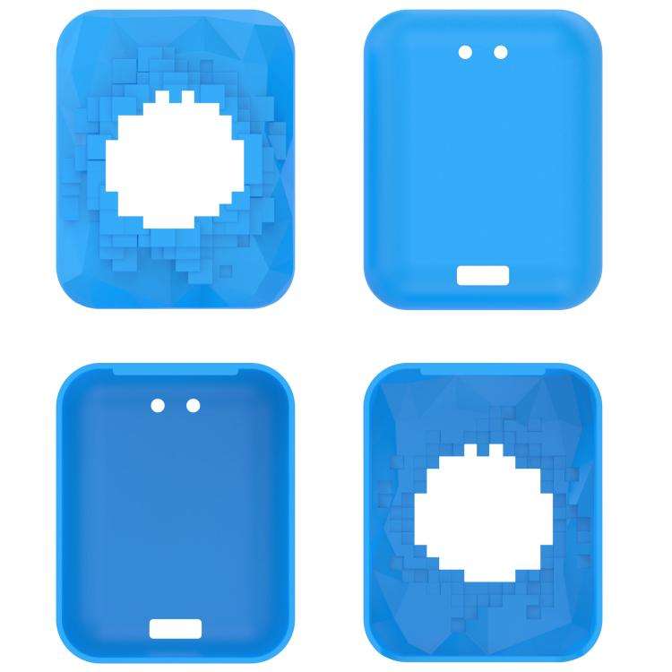 For Bitzee Magicals Interactive Toy Digital Pet Silicone Protective Case(Sky Blue)