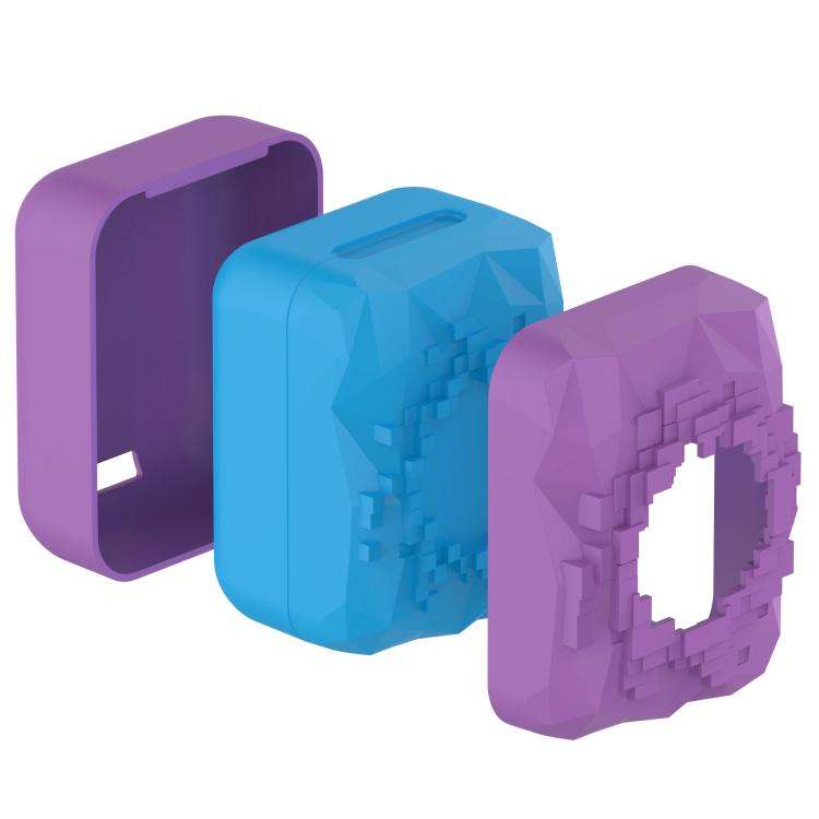 For Bitzee Magicals Interactive Toy Digital Pet Silicone Protective Case(Purple)