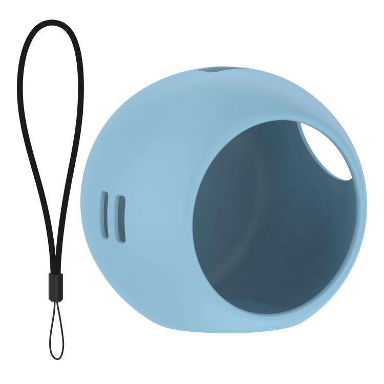 For Punirunes Interactive Toy Digital Pet Silicone Protective Case(Light Blue)