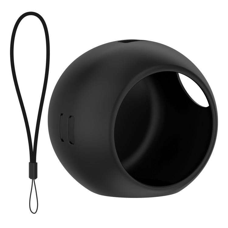 For Punirunes Interactive Toy Digital Pet Silicone Protective Case(Black)
