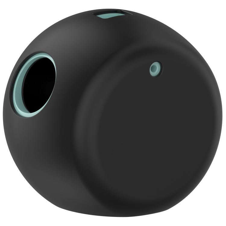 For Punirunes Interactive Toy Digital Pet Silicone Protective Case(Black)