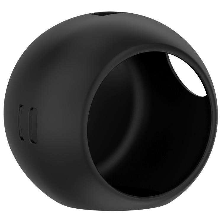 For Punirunes Interactive Toy Digital Pet Silicone Protective Case(Black)