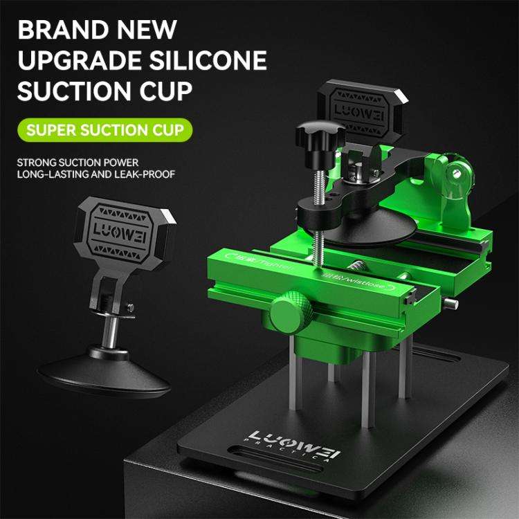 LUOWEI LW-022Pro 2  in 1 Universal 360 Rotating Phone Back Cover Separation Fixture
