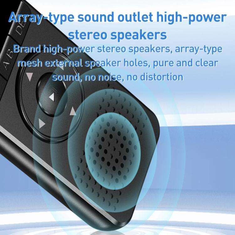 ZD70 Smart HD Noise Reduction Voice Control Recording Pen(Black)