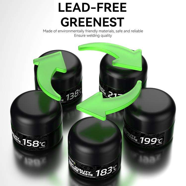 LUOWEI LW-SP1 50g PCB Repair Lead-free Solder Paste, Model:199 Degrees