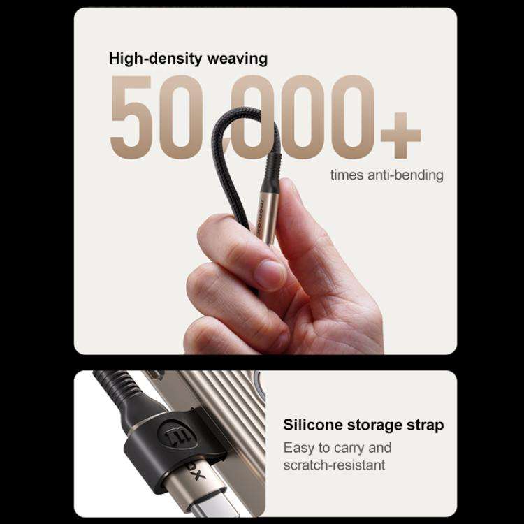 MOMAX DH19L 1-Link 9 in 1 Type-C Multifunctional HUB Adapter Docking Station(Titanium Gold)