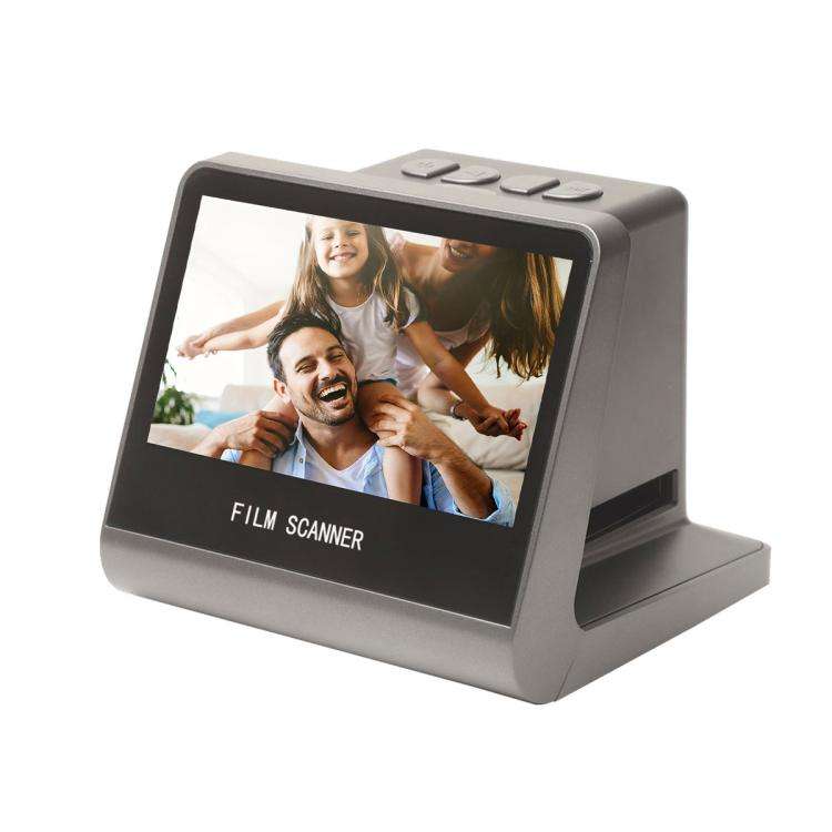 Tonivent TON170 14 Mega Pixels 5 inch HD Screen Film Scanner, Plug:US Plug(Black)