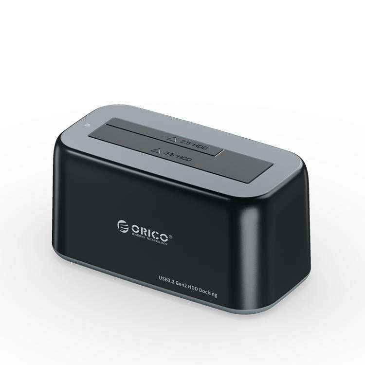 ORICO 6819C3 2.5 / 3.5 inch HDD / SSD Single Bay SATA Drive Docking Station, US Plug(Black)