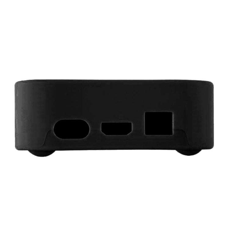 For Apple TV 4K 5th / 4th Anti-slip Shockproof Silicone Remote Control Protective Case(Black)