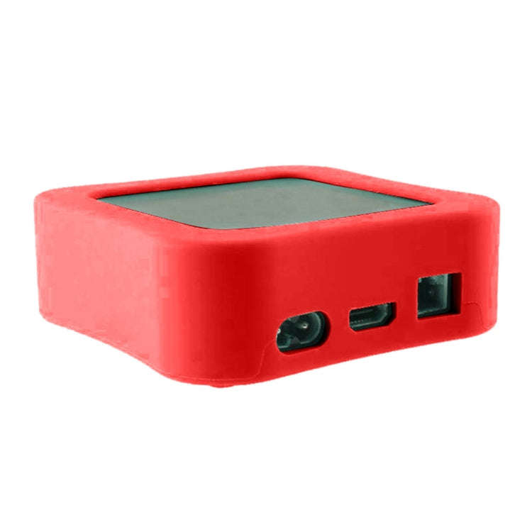 For Apple TV 4K 5th / 4th Anti-slip Shockproof Silicone Remote Control Protective Case(Red)