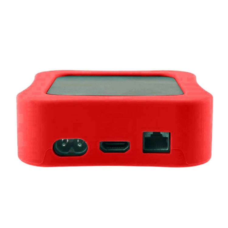 For Apple TV 4K 5th / 4th Anti-slip Shockproof Silicone Remote Control Protective Case(Red)